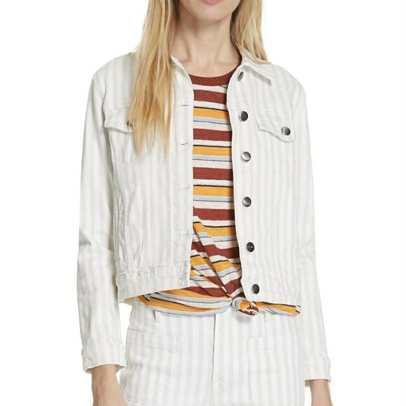 NEW FRAME Vintage Style Denim Jacket Courtyard Small - Picture 3 of 9